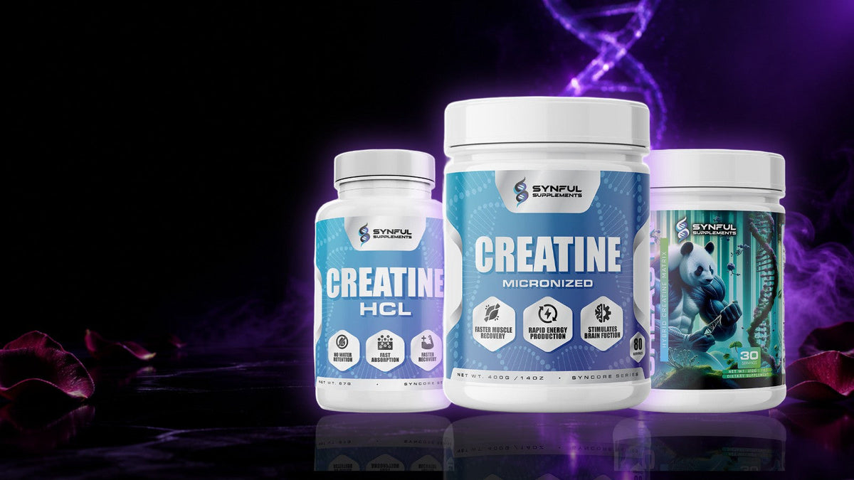 Creatine Monohydrate vs. HCL vs. Hybrid: Which Synful Creatine Fits You?