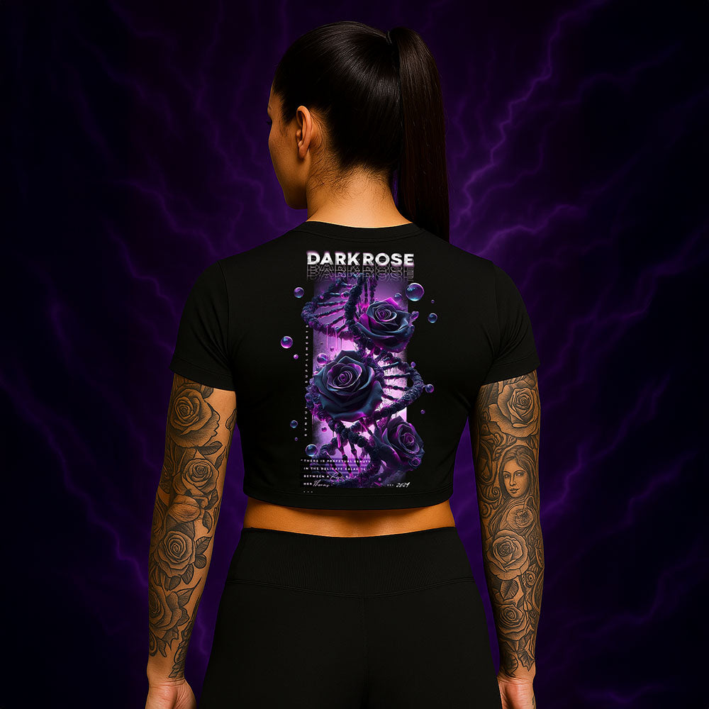 Darkrose Crop-Top