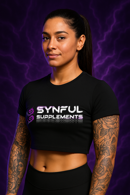 Darkrose Crop-Top Shirt